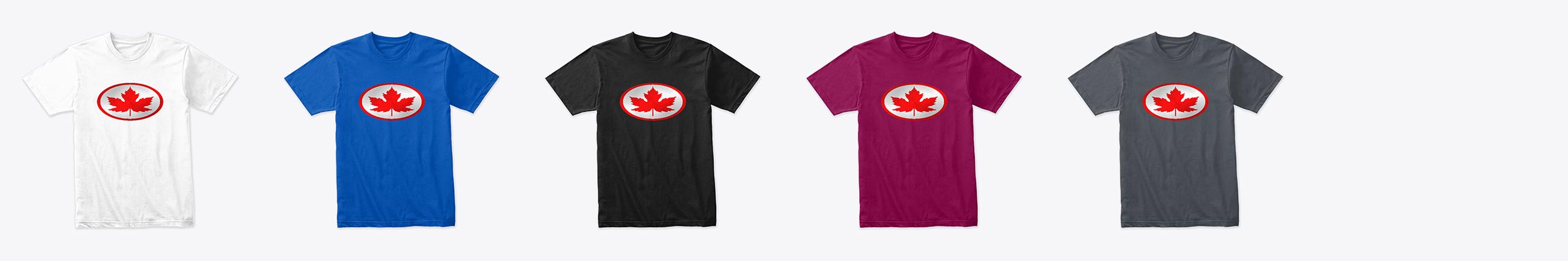 Canada Clothing Online: 'Leaf Man' Unisex-Men's Canada T Shirt Red and Silver Logo